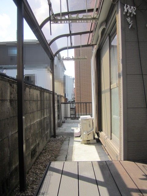 ウッドデッキ