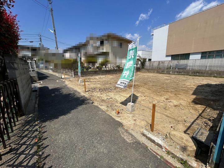 南側道路に面する土地です！