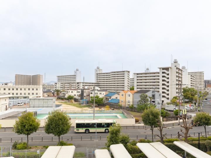 東向きの眺望です（2025年4月6日撮影）