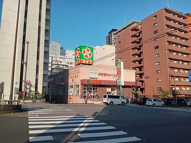 ライフ土佐堀店約300m徒歩4分