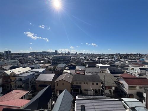 南側バルコニーからの眺望