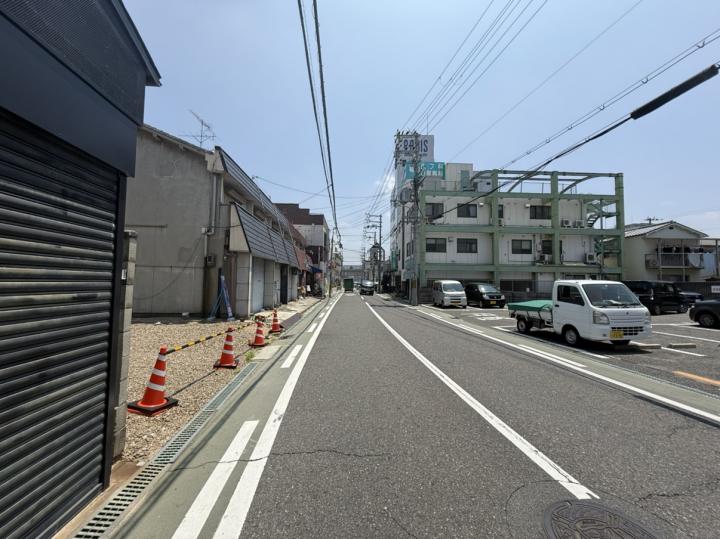 南西向きの接道です！