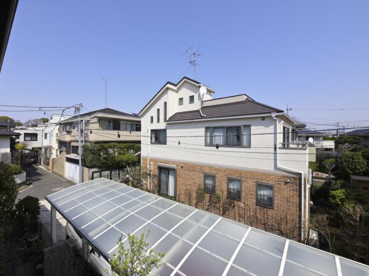 2階バルコニーからの眺望