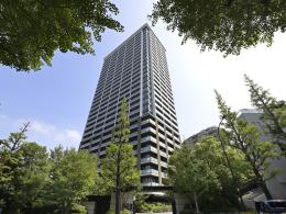 グランドメゾン白金の杜ザ・タワーの外観