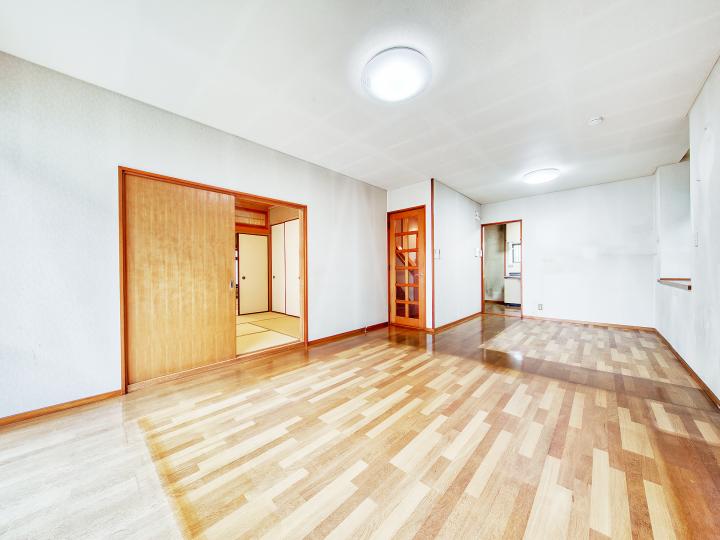 約14帖のリビング