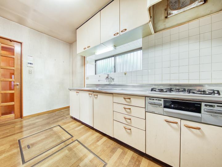 水栓交換のキッチン