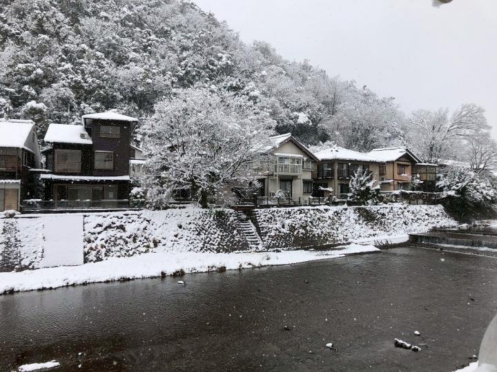 バルコニーからの眺望です。