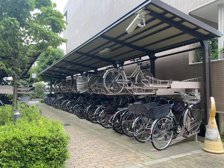 駐輪場スペースもございます