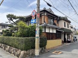 豊中市上野西一丁目　古家付き土地の外観