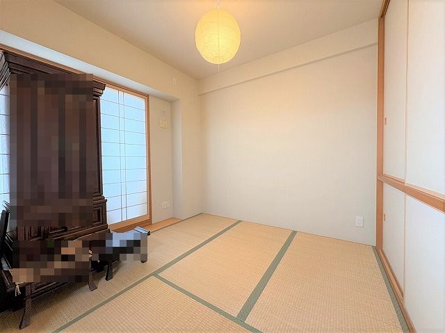 和室約５帖。東向き