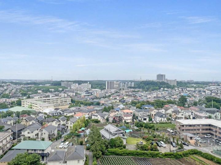 眺望：バルコニーから（南東側）