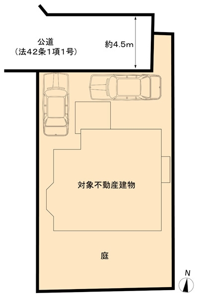敷地配置図