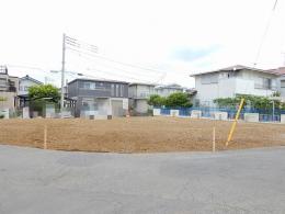 柏市高田　土地　1号地の外観