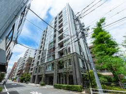 ライオンズクオーレ東京八丁堀の外観