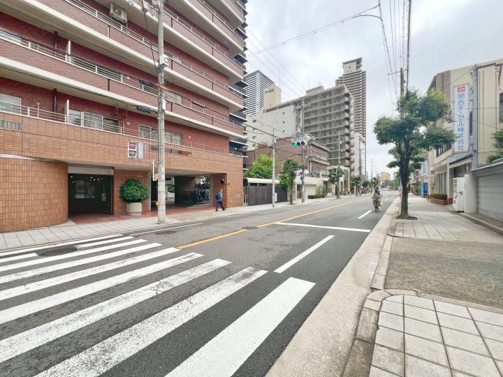 外観東から(2025年6月23日撮影)~福島区福島3丁目インペリアル堂島|表面利回り約3.9%~