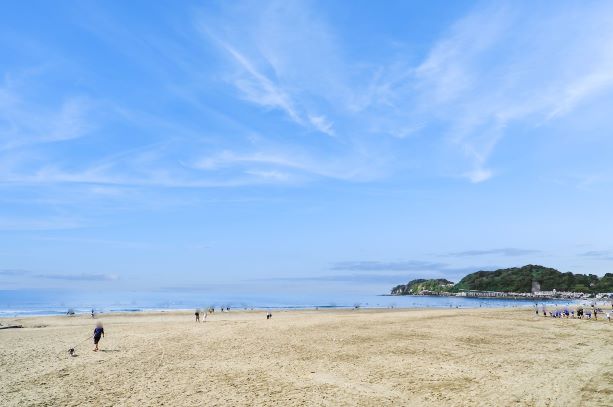由比ケ浜海水浴場