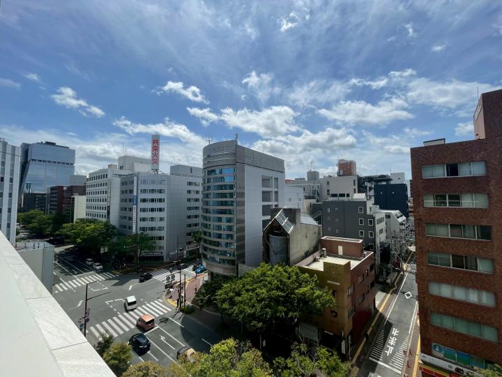 バルコニーからの眺望です