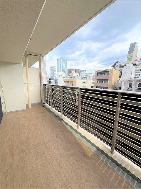 南向きバルコニー