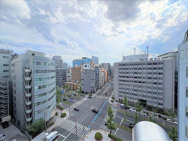 西側バルコニーからの眺望