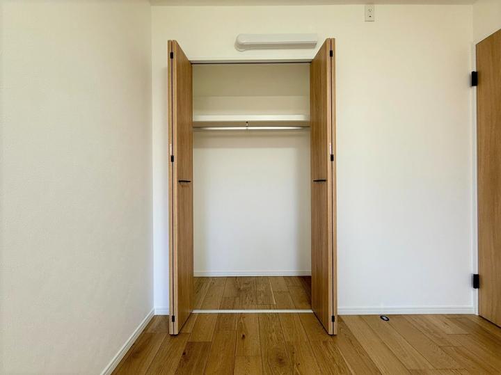 各部屋収納完備