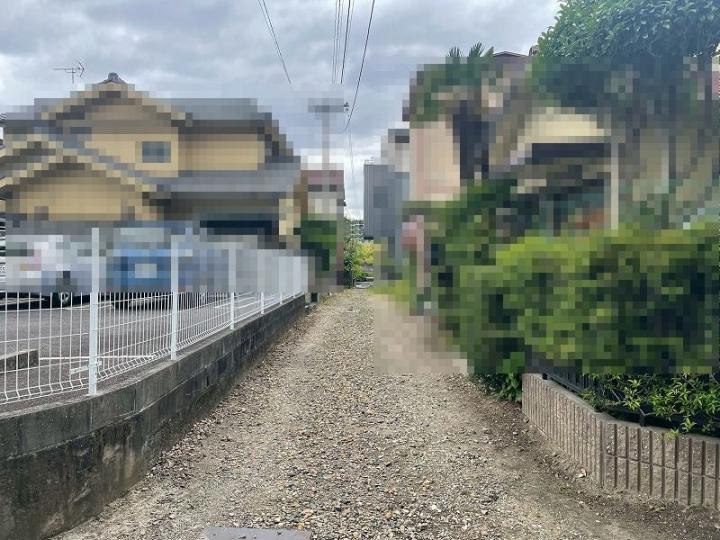 私道部分　再建築不可