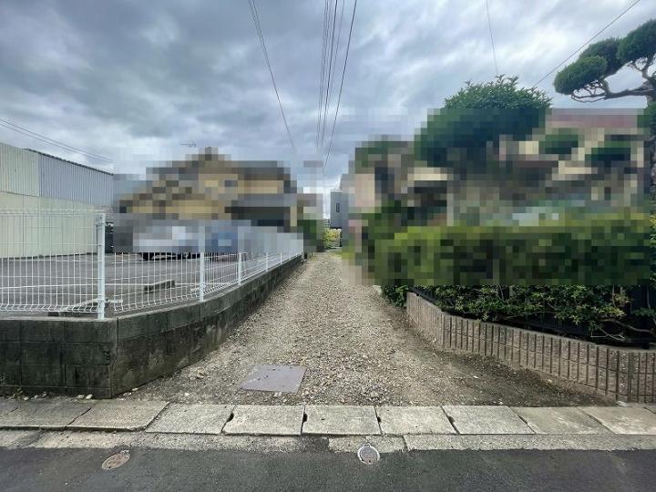 私道部分　再建築不可