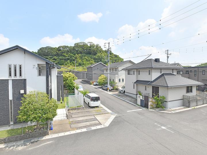 2階バルコニーからの眺望