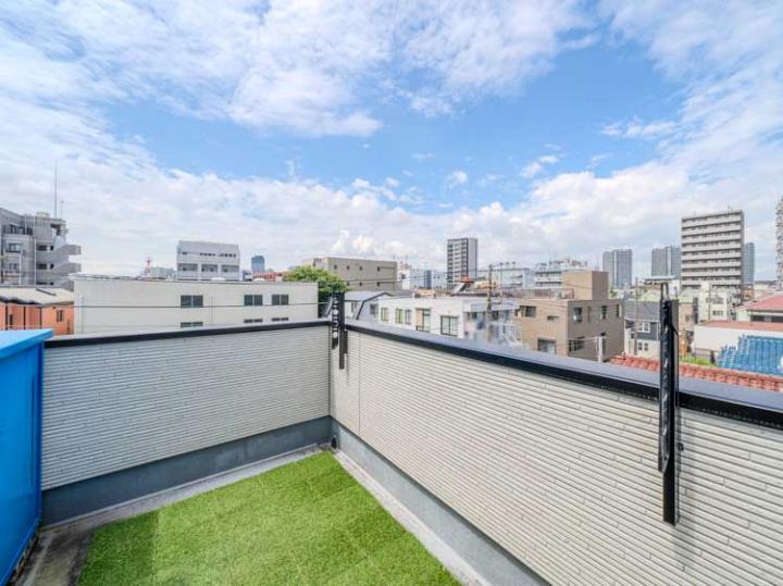 屋上バルコニー