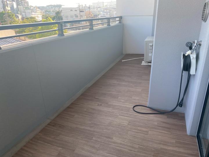 ■日の入るバルコニー（南側）