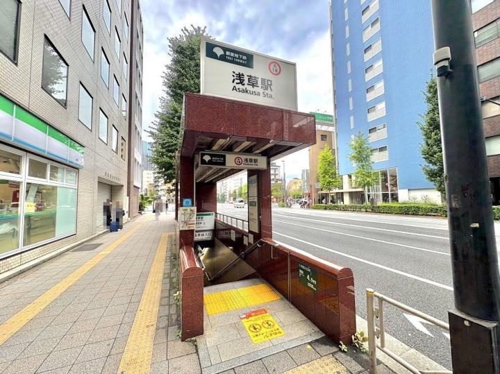 浅草線「浅草」駅 徒歩6分