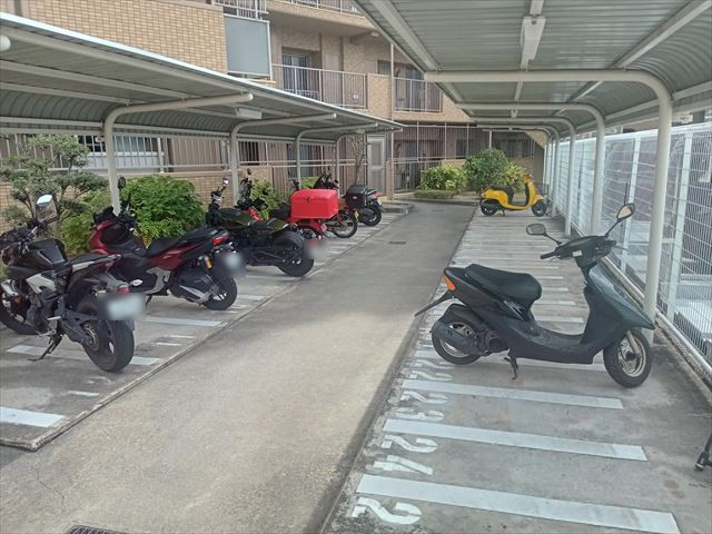 バイク置場