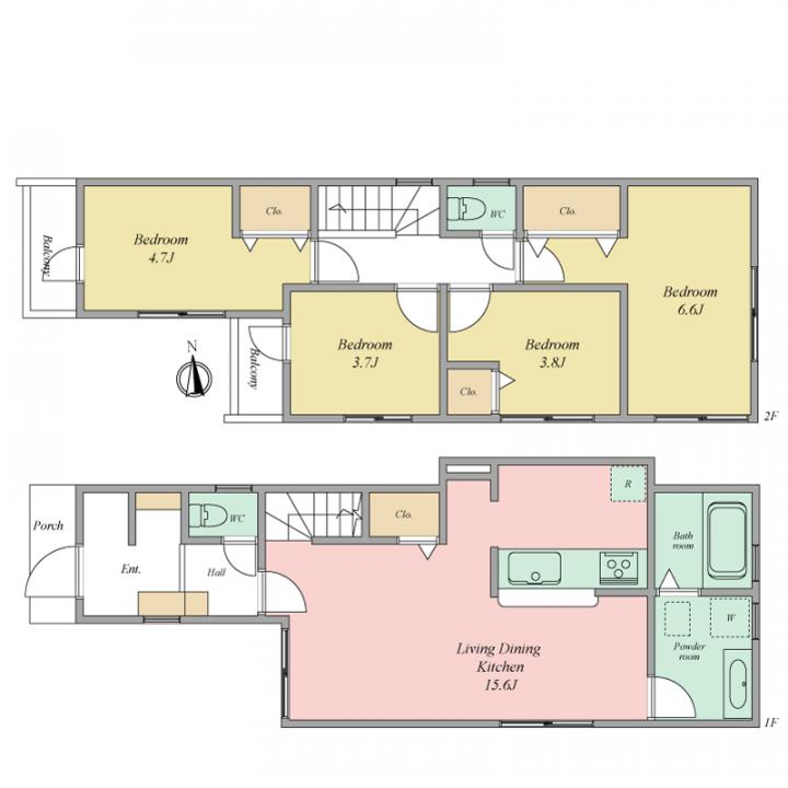 参考プラン 建物価格約1570万円