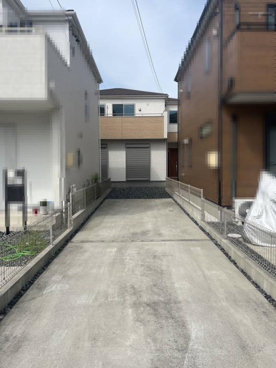 延長敷地部分(駐車スペース)