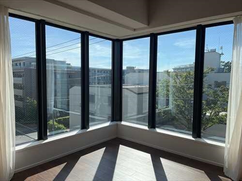 リビング角部分