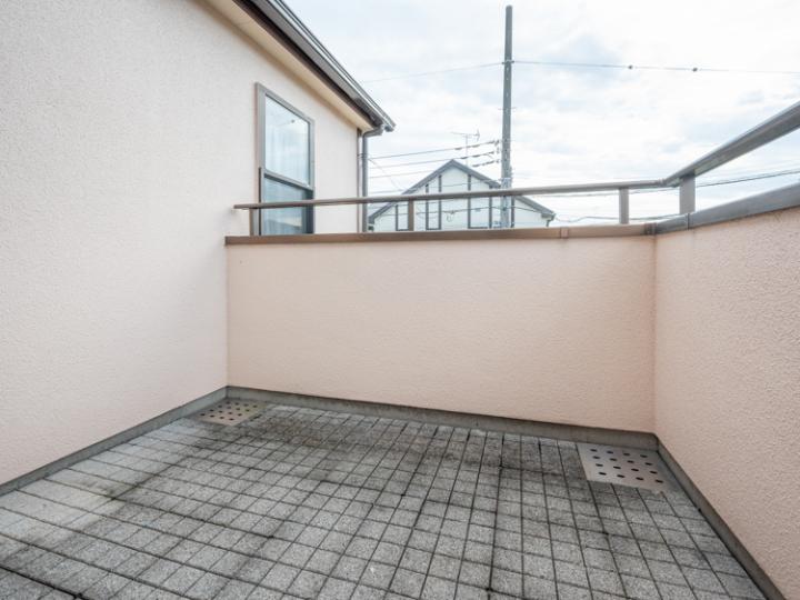 南西側バルコニー