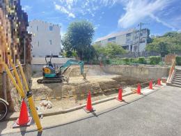 神戸市中央区中山手通８丁目土地の外観