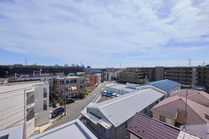 ルーフバルコニーからの眺望