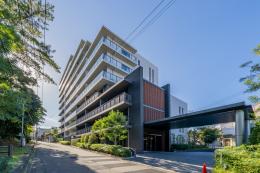 レジデンス西新パークサイドの外観