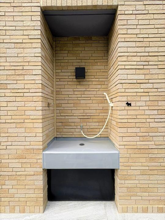 ペット足洗い場