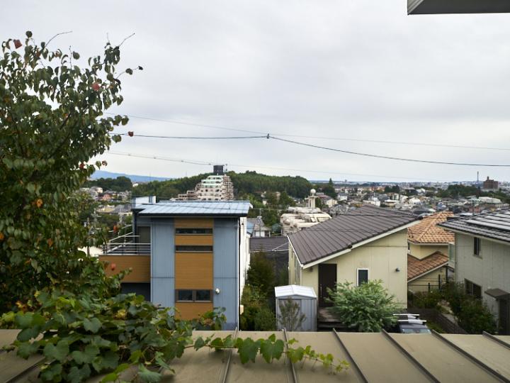 ロフト部分からの眺望です。