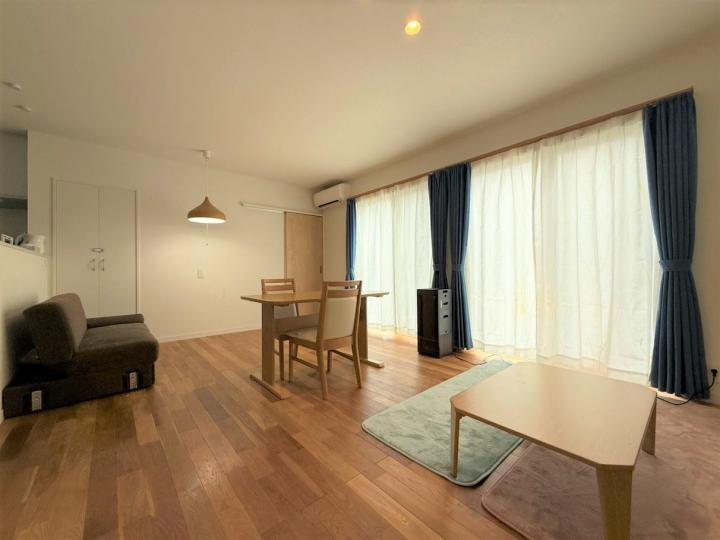 ■約18帖のリビングスペースです。