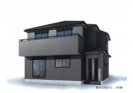 神戸市垂水区旭が丘３丁目　新築戸建の外観
