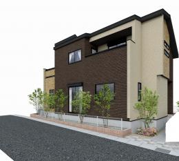 練馬区大泉町１丁目新築戸建の外観