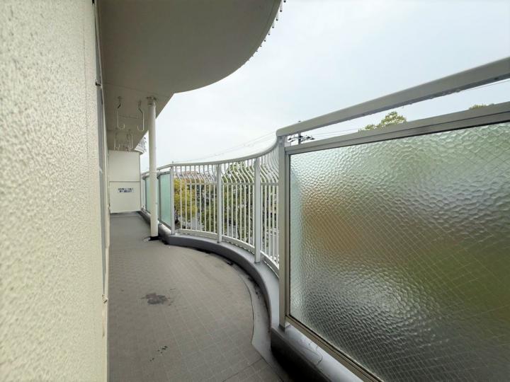 ■南東向きのバルコニーです。