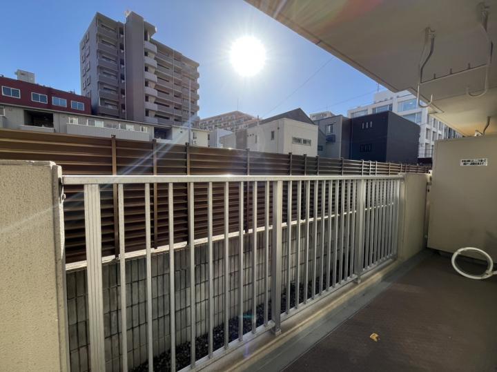 南西側バルコニーです!
