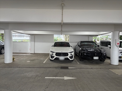 2台分の専用使用権付き駐車場