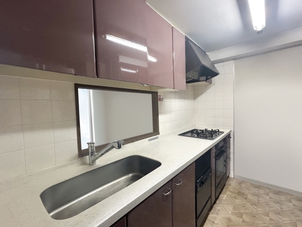 ＣＧで作成したリフォームイメージです　作業スペースが豊富な約3.7帖のキッチン