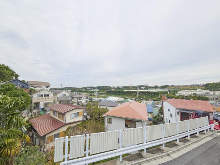 ウッドデッキからの眺望