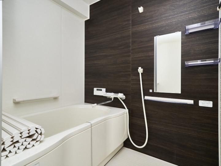 2023年にリフォームされた浴室です。