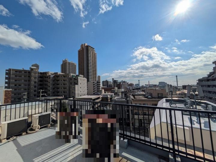 屋上ルーフバルコニーからの眺望